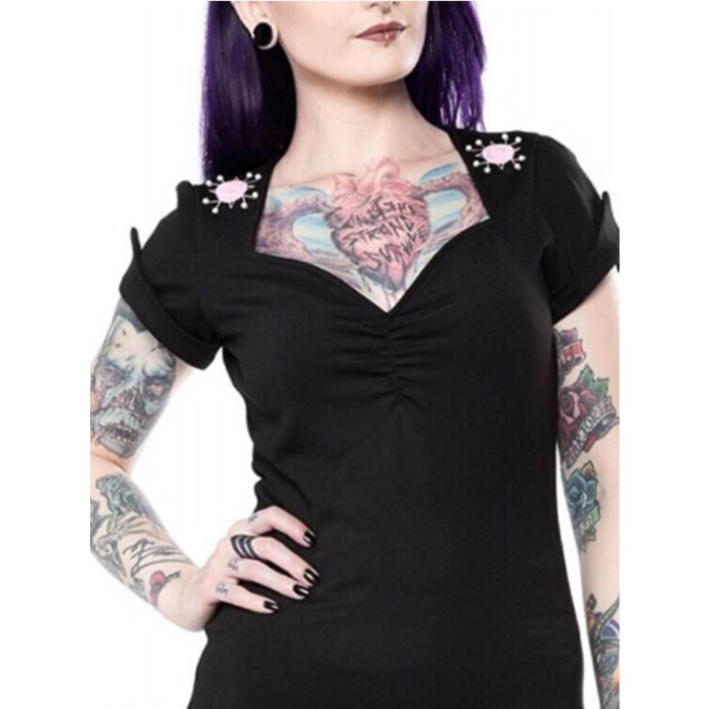 Sourpuss Sputnik Honey Top Small NWT
